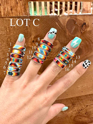 RTS ★ Beaded Ring Size 7