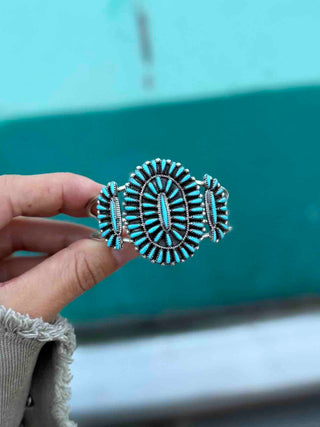 RTS ★ Six Seven Needlepoint Cuff