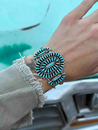 RTS ★ Six Seven Needlepoint Cuff