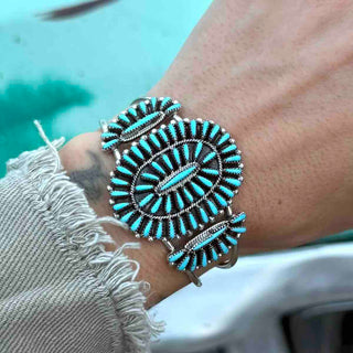 RTS ★ Six Seven Needlepoint Cuff