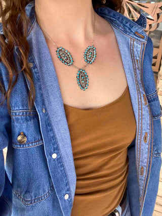 RTS ★ Triple Oasis Cluster Necklace