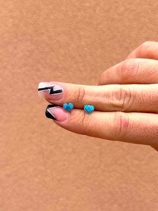 RTS ★ So Teeny Heart Studs