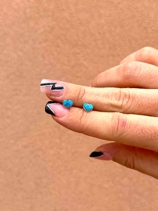 RTS ★ So Teeny Heart Studs