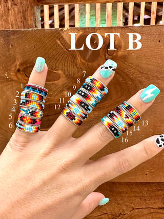 RTS ★ Beaded Ring Size 7.5