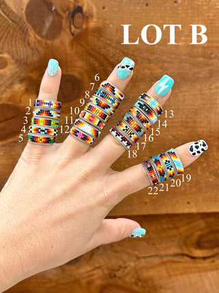 RTS ★ Beaded Ring Size 8