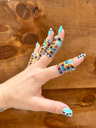 RTS ★ Beaded Ring Size 8