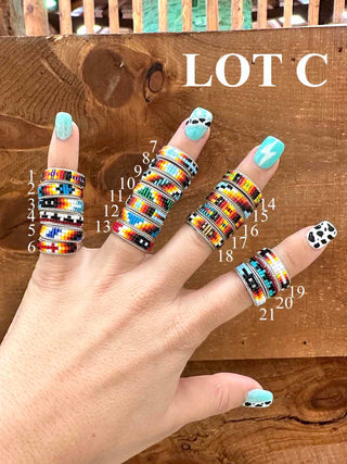 RTS ★ Beaded Ring Size 8