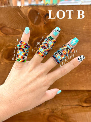 RTS ★ Beaded Ring Size 8.5