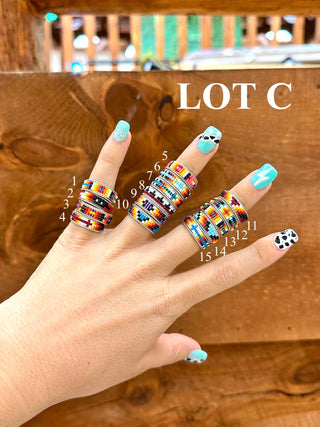 RTS ★ Beaded Ring Size 9