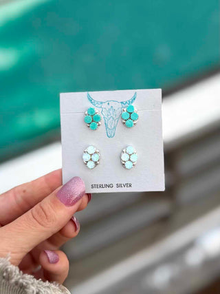 RTS ★ Twinkling In Turquoise Earrings