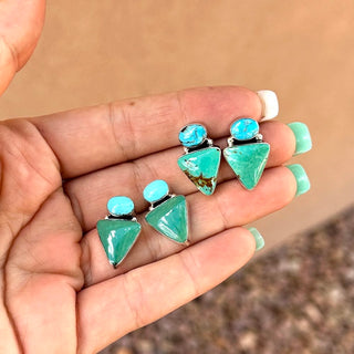 RTS ★ Triangle + Stone Studs