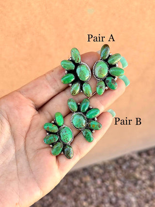 RTS ★ Navajo Half Cluster Earrings