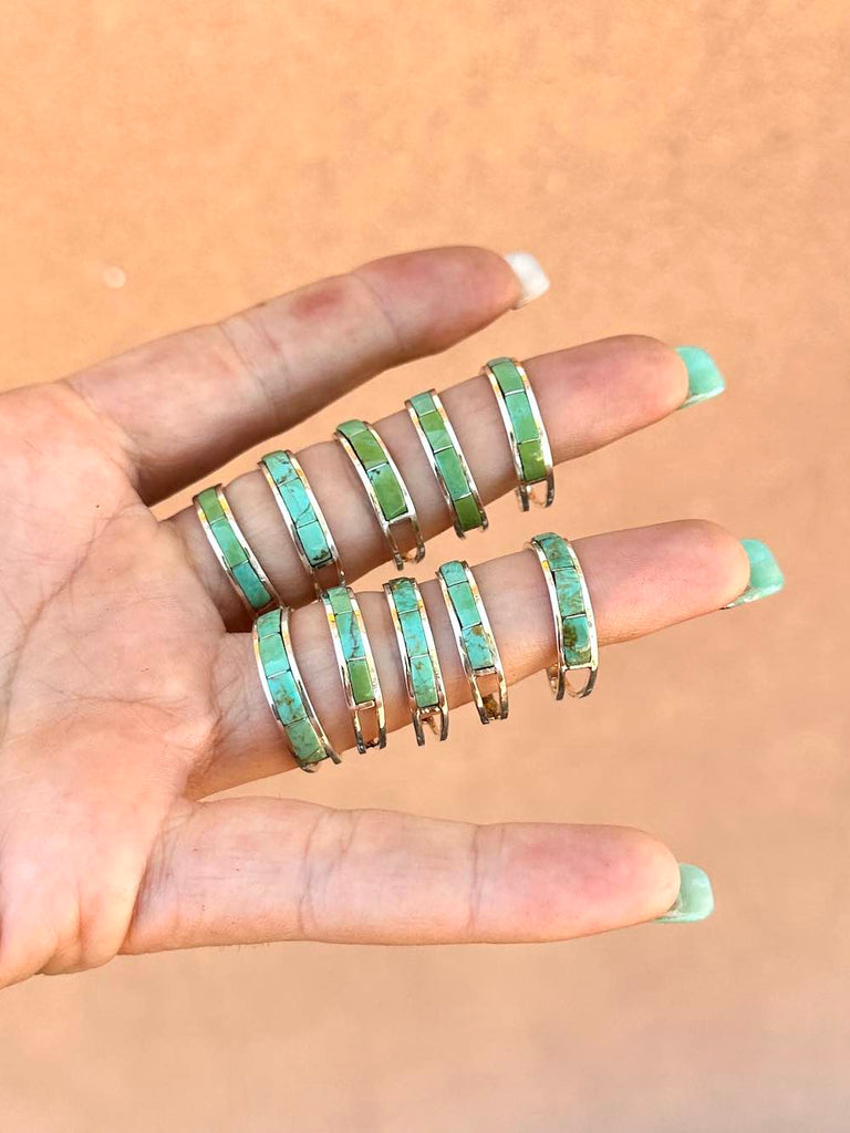 RTS ★ GOLDIE STACKER RING ★ Green