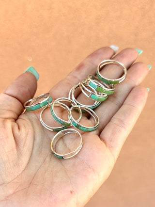 RTS ★ Goldie Stacker Green Ring