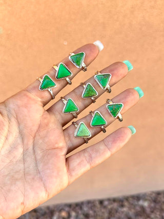 RTS ★ Green Triangle Ring