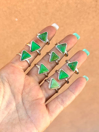 RTS ★ Green Triangle Ring