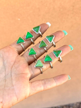 RTS ★ Green Triangle Ring
