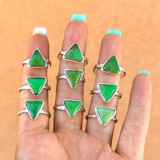 RTS ★ Green Triangle Ring