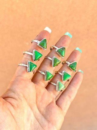RTS ★ Green Triangle Ring