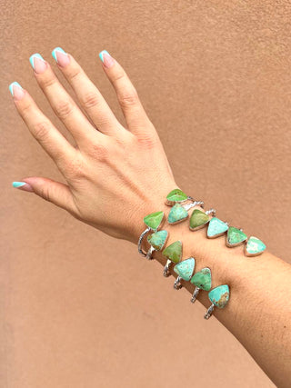 RTS ★ Get Cuffed Bracelet ★ Green Turquoise