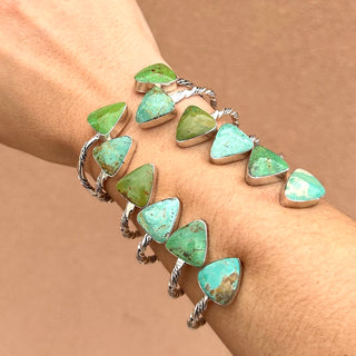 RTS ★ Get Cuffed Bracelet ★ Green Turquoise