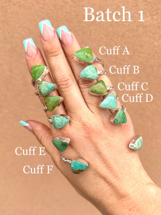 RTS ★ Get Cuffed Bracelet ★ Green Turquoise