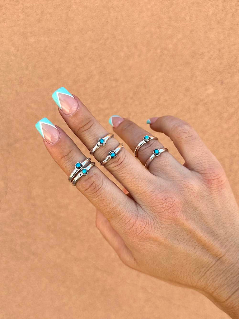 RTS ★ STAPLE Rings ★ TURQUOISE