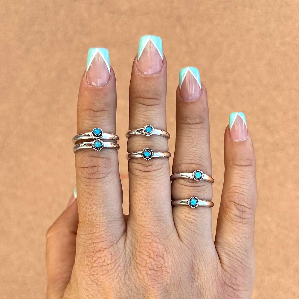 RTS ★ STAPLE Rings ★ TURQUOISE