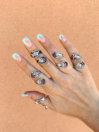 RTS ★ Coral Wrap Ring