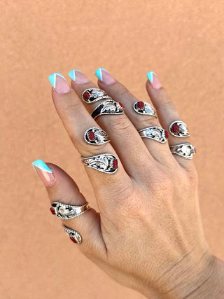 RTS ★ Coral Wrap Ring