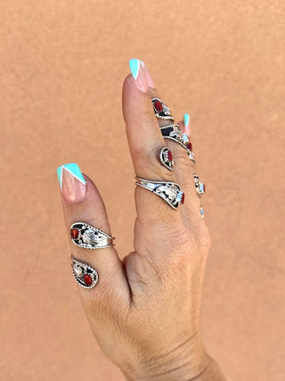 RTS ★ Coral Wrap Ring