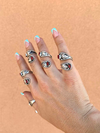 RTS ★ Coral Wrap Ring