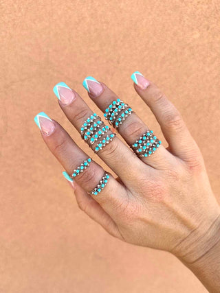 RTS ★ 5 Stone Zuni Stacker Ring
