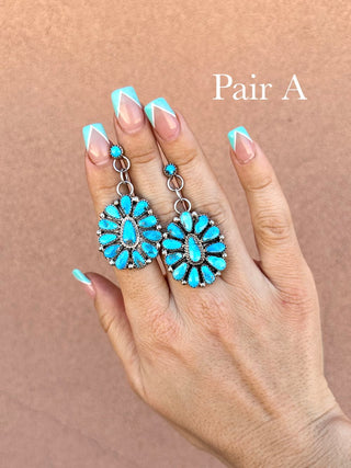 RTS ★ Cluster Dangle Earrings