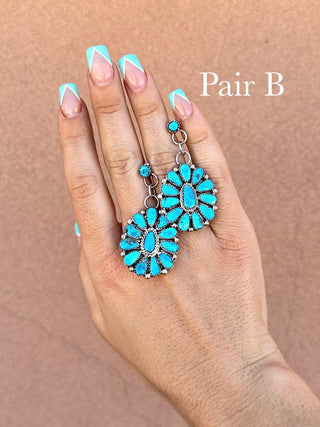 RTS ★ Cluster Dangle Earrings
