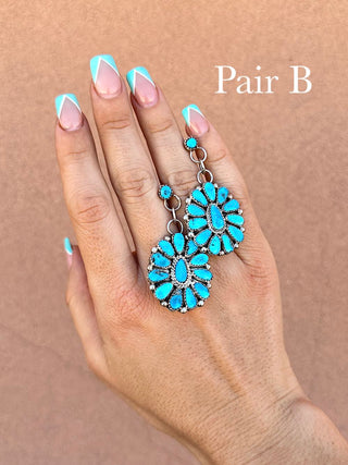 RTS ★ Cluster Dangle Earrings