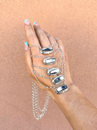 RTS ★ Perfect Frame White Buffalo Necklace