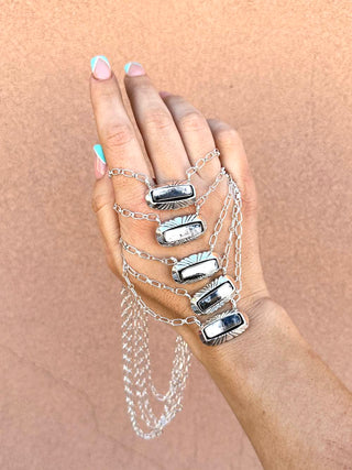 RTS ★ Perfect Frame White Buffalo Necklace