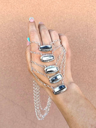 RTS ★ Perfect Frame White Buffalo Necklace