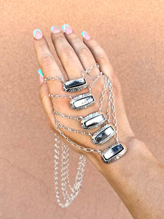 RTS ★ Perfect Frame White Buffalo Necklace