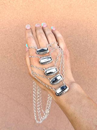 RTS ★ Perfect Frame White Buffalo Necklace