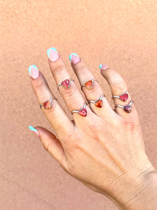 RTS ★ Spiny Oyster Lil Heart Ring