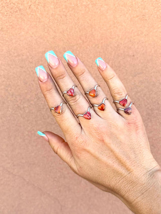 RTS ★ Spiny Oyster Lil Heart Ring