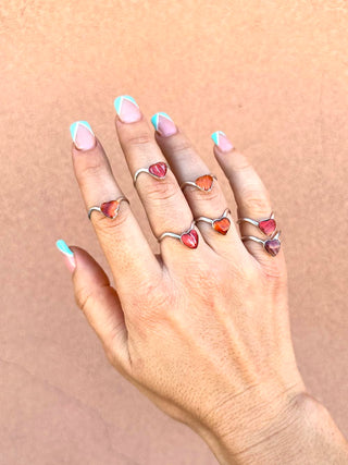 RTS ★ Spiny Oyster Lil Heart Ring