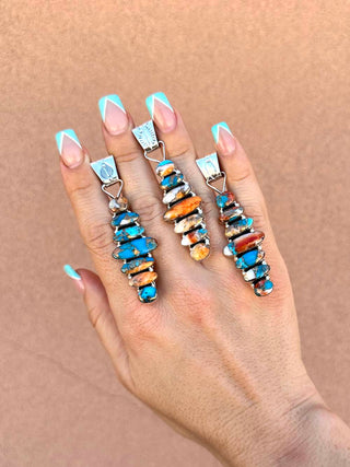 RTS ★ Serenity 7 Stone Spiny Mix Pendant