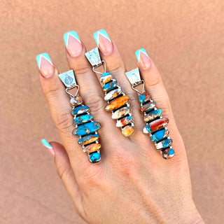 RTS ★ Serenity 7 Stone Spiny Mix Pendant