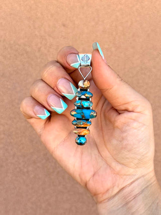 RTS ★ Serenity 7 Stone Spiny Mix Pendant