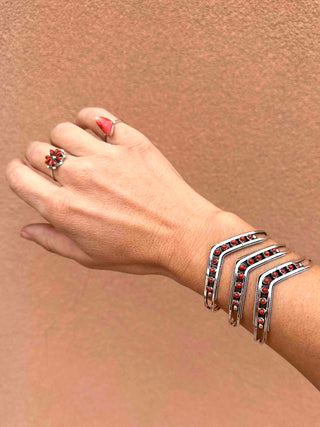RTS ★ Coral Chevron Cuff
