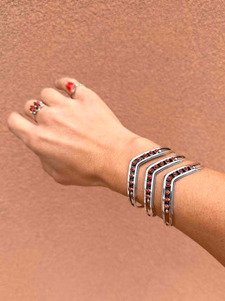 RTS ★ Coral Chevron Cuff