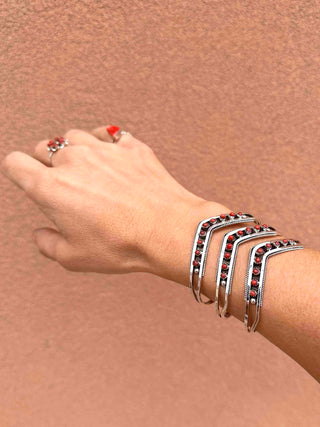 RTS ★ Coral Chevron Cuff